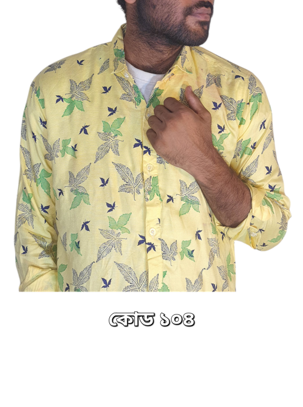 কোড ১০৪ ফুল স্লিভ শার্ট ৩ পিস