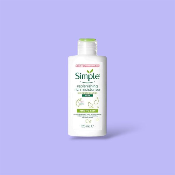 SIMPLE Kind To Skin Replenishing Rich Moisturiser 125ml