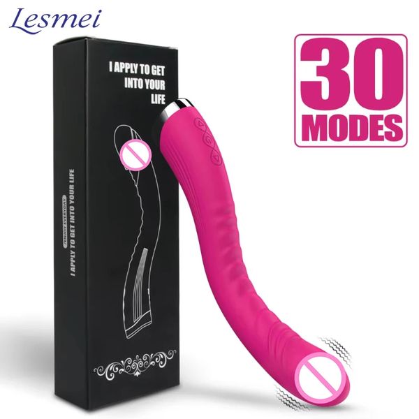 ong Vibrator Dildo Sex Toys For Women Powerful Vibro Magic Wand Clitoris And G Spot Stimulator Female Masturbation Adult Goods