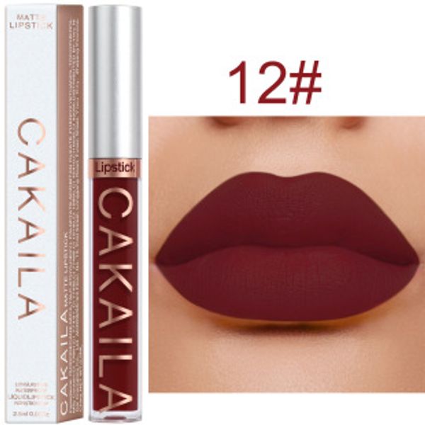 Cakaila Ultimate Long-Lasting Matte Lip Gloss | Shade - 12