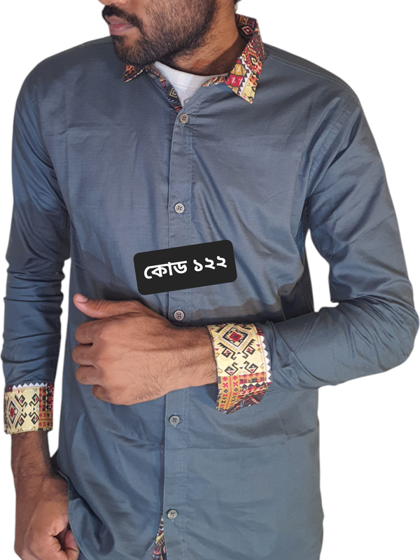 কোড ১২২ ফুল স্লিভ শার্ট