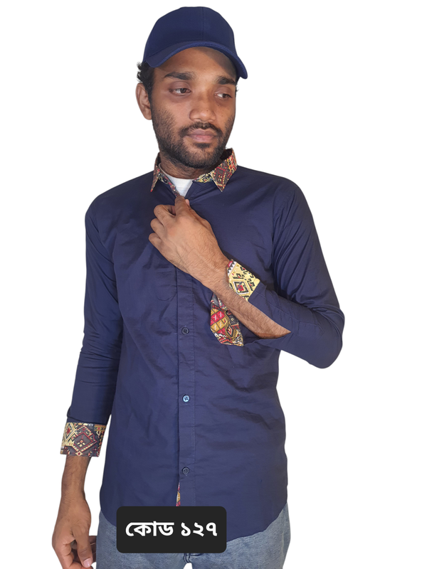 কোড ১২৭ ফুল স্লিভ শার্ট