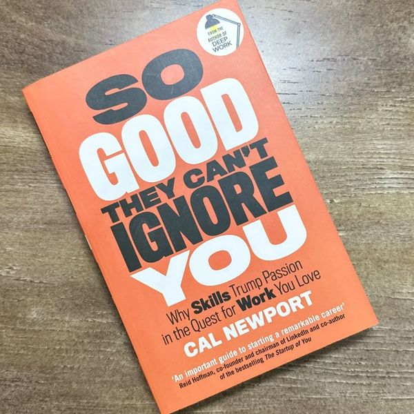 So Good They Can't Ignore You by Cal Newport