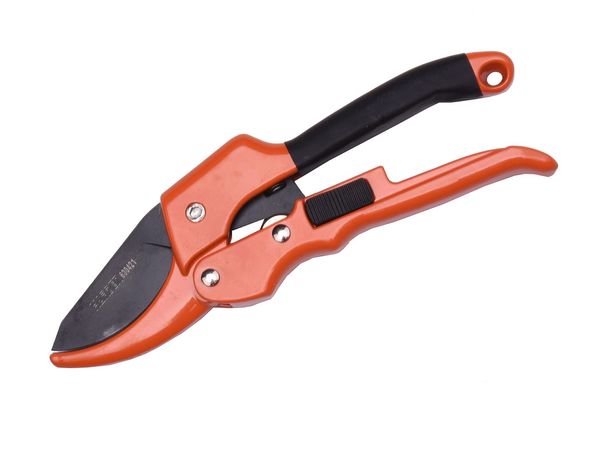 HARDEN 8" Garden Pruner, SK5 Steel Blade, 200mm, Designed to Cut 1.5 cm Diameter Wood, One-Handed Safety Lock; Model 630421