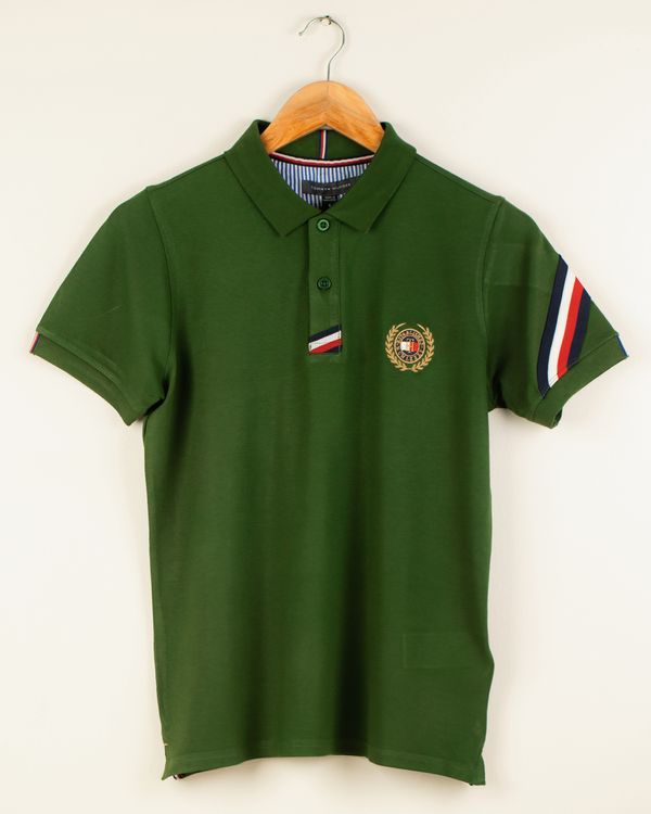 TH 04 Premium Soft Polo - Olive Green