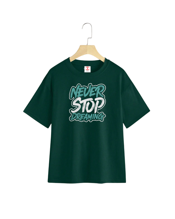 Premium Printed Drop Shoulder