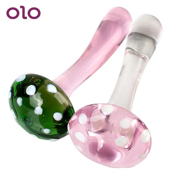 Crystal Glass Butt Plug Dildos Masturbator Realistic Dildo Penis Vaginal Stimulation Adult Product Sex Toys for Woman