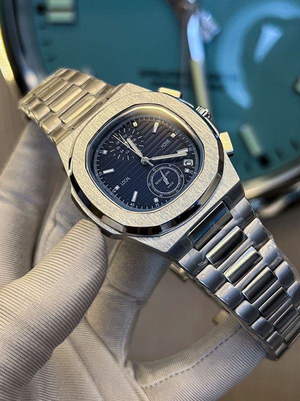 Patek Philippe Nautilus AAA Blue Dial Chronograph