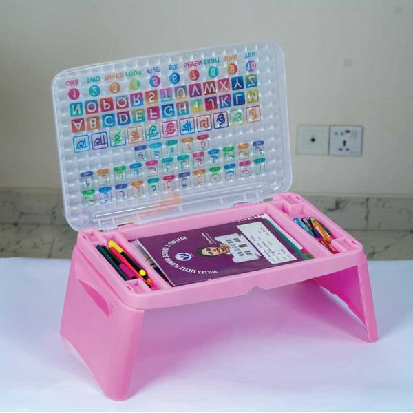 FOLDING BABY DESK – শিশুদের জন্য ভাঁজযোগ্য পড়ার ও খেলার টেবিল