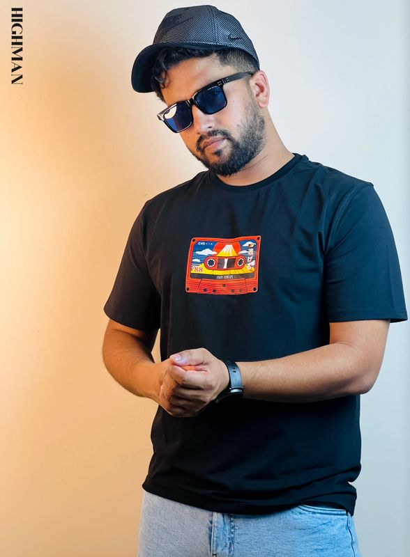 Premium Basic T-Shirt Black(C45)