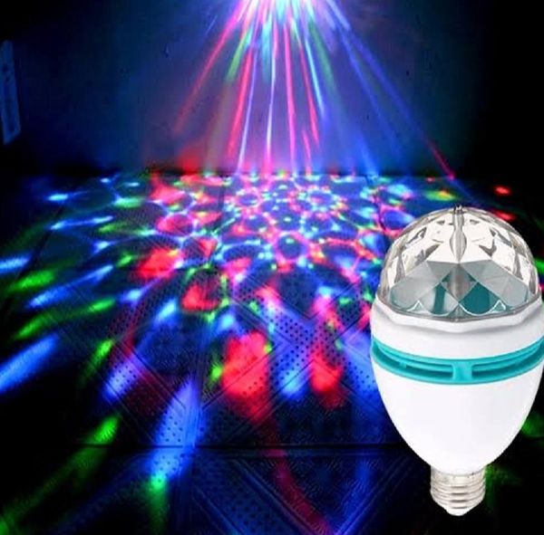 Disco Light / RGB LED / 360degree rotation / Dj bulb / Party light DJ Light