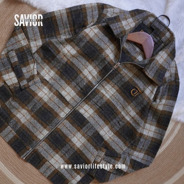 Moss Brown - Winter Shacket