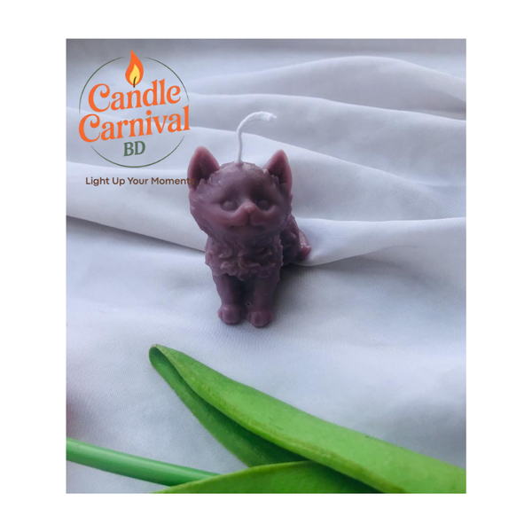 Kitty fragrance Candle purple