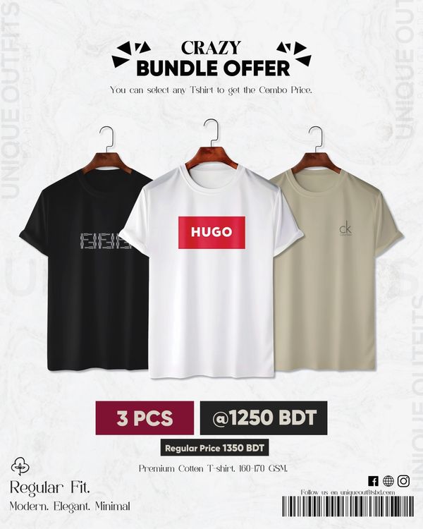 BR39 Luxury Brand Combo T-shirt