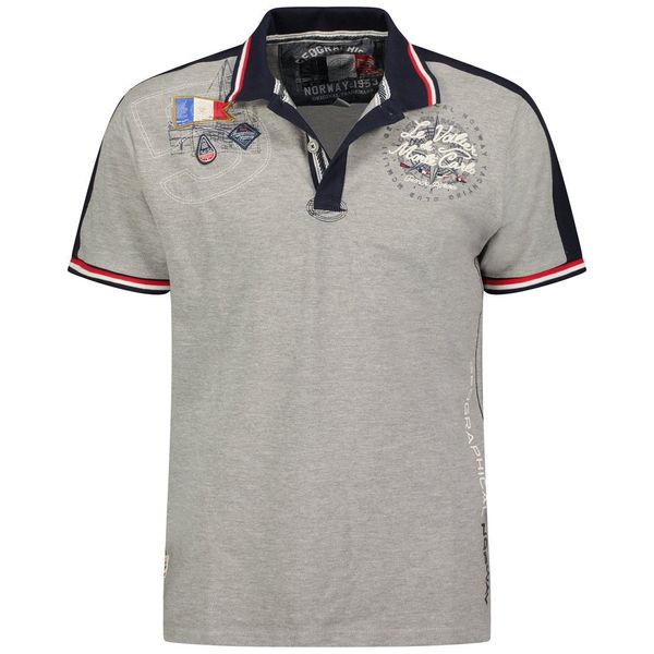Kalvin Men - Short-sleeved polo shirt Light grey Light grey