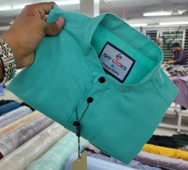 🧥 Shy Looks Premium Stylish Katua for Men | Cotton Slim Fit Panjabi Style - Image 3