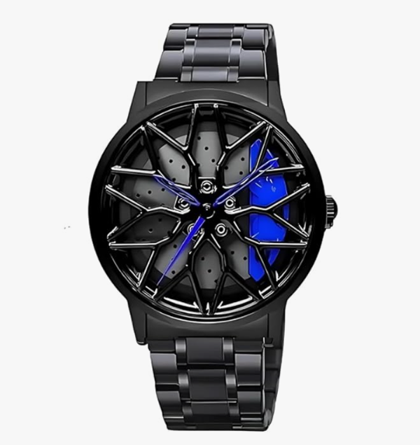 Men's Sports Watch with Racing Rim Design