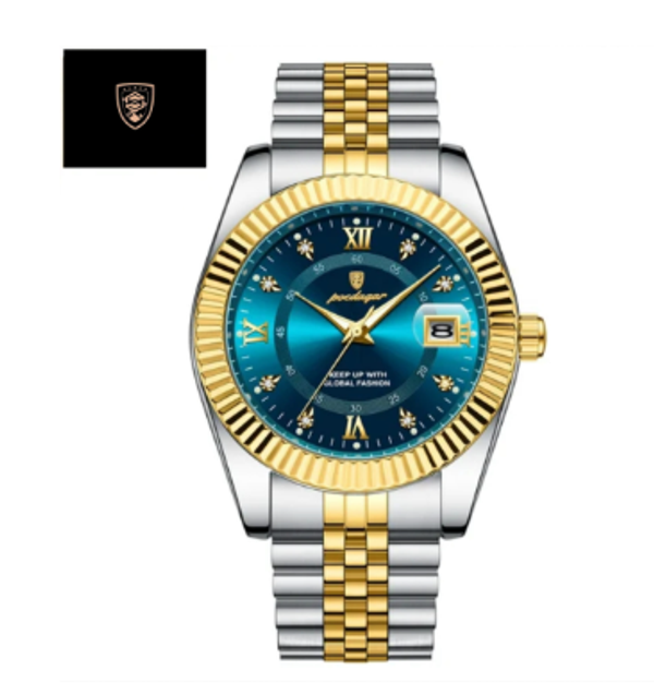 100% Original Waterproof Poedagar 910 Model Fashion Watch for Men.
