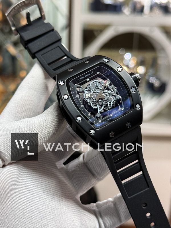 RICHARD MILLE METAL CASE FULL BLACK SWEEP