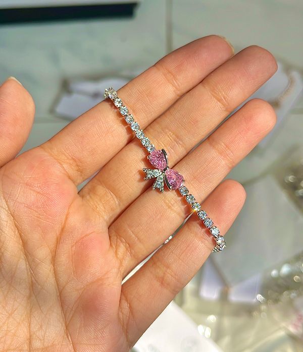 Zircon adjustable bracelet