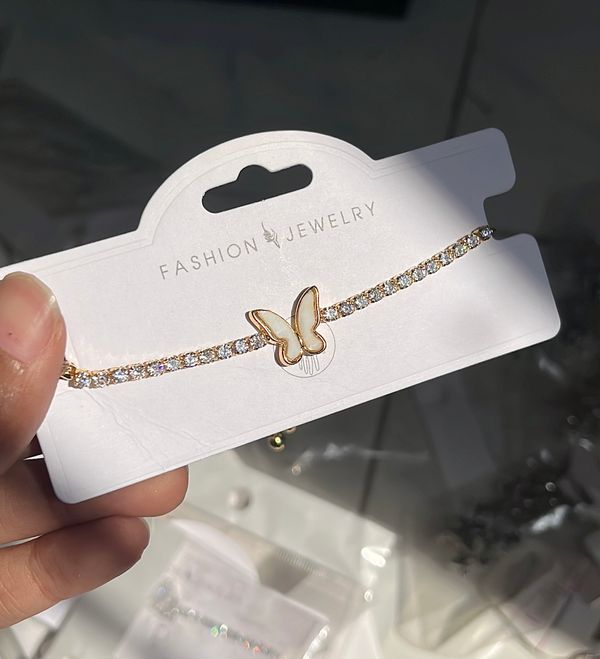 Zircon adjustable bracelet