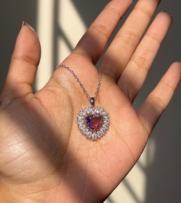 Diamond cut pendant