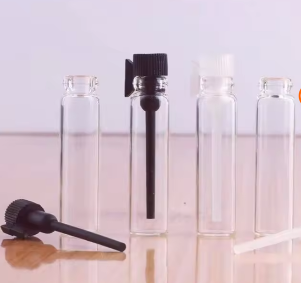 1mL Clear Glass Sample Bottle - 4.5 Tk Pcs
