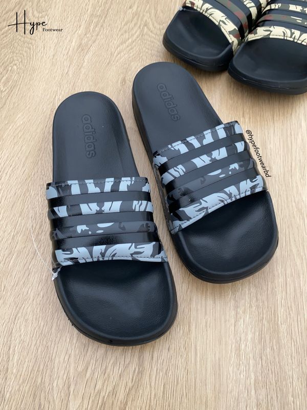 Adidas Adilette Cloudfoam Comfort Slide “Grey Camo”