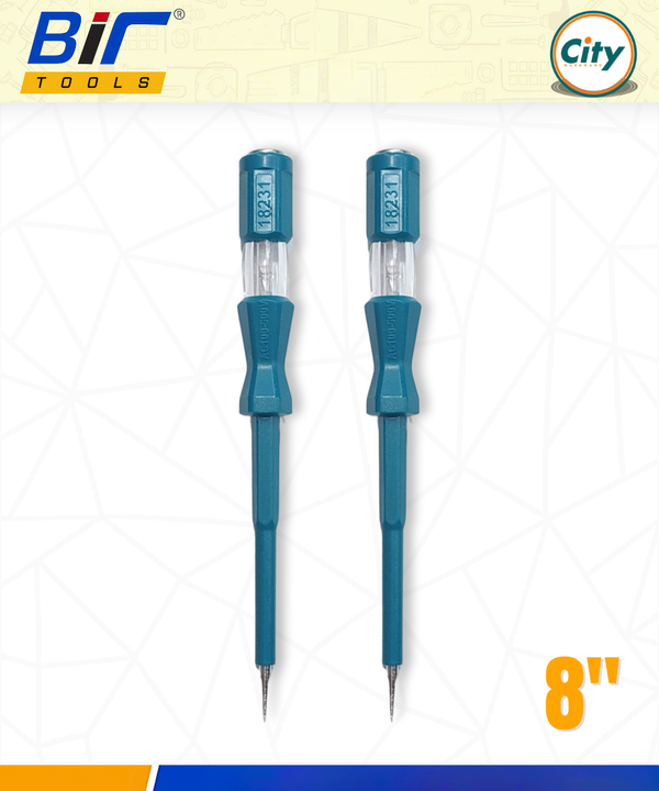 ২ পিস টেস্টার ৮ ইঞ্চি টেস্ট পেন্সিল এসি ১০০-৫০০ ভোল্ট সাপোর্ট