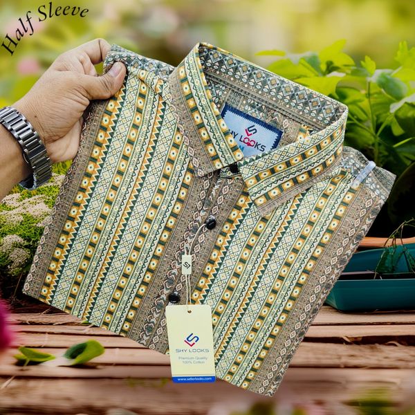 Premium Pop-Corn Half Sleeve Shirt