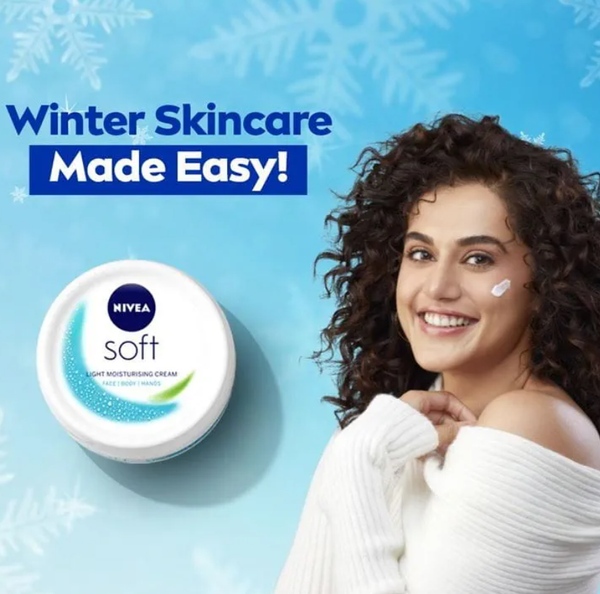 Nivea soft cream, 100 ml - Image 2