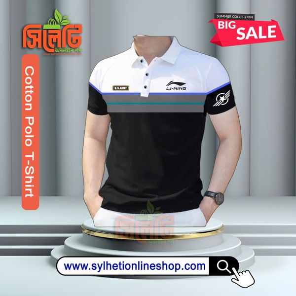 Cotton Polo Shirt For Men's
