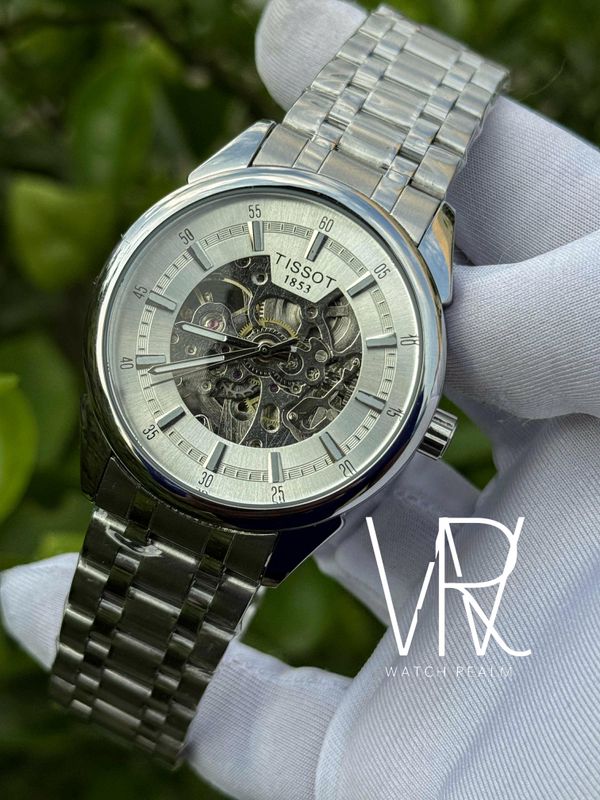 TISSOT AUTO CHAIN WHITE DIAL