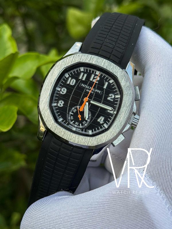PATEK AQUANAUT BLACK SILVER