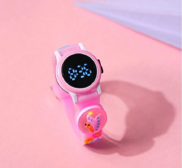 New Ban 10, Spider Man Cartoon Style Led Digital Watch For Kids - Kids watch - Digital