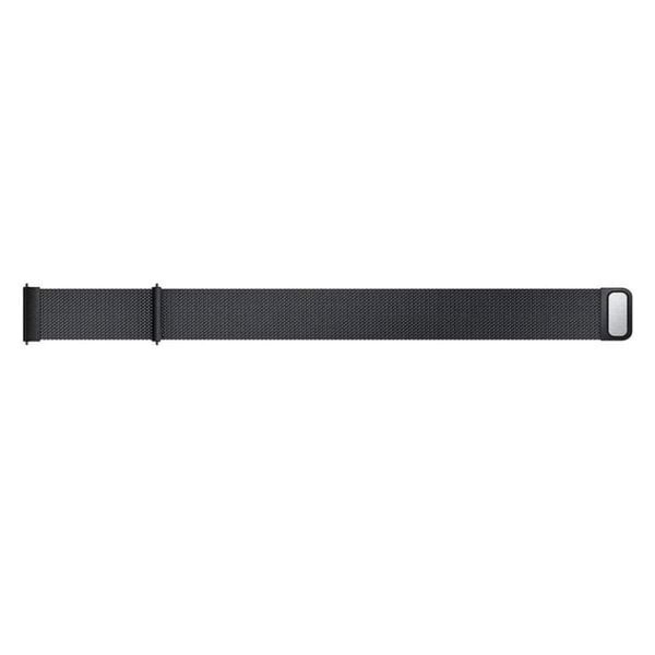 22mm Metal Magnetic Watch Strap – Black Color - Image 2