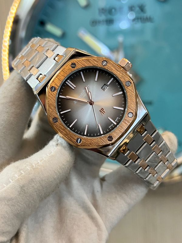 Ap Non Chronograph Twotone gray Dial AA