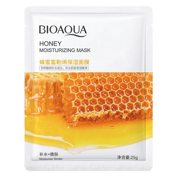 HONEY Korean Face Skin Care Moisturizing Sheet Mask Private Label Natural Plant Fruit Foil Serum Collagen Facial Mask