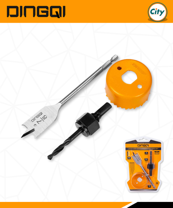 ৩ পিস হোল স সেট গোল লক ইন্সটলেশন কিট Dingqi MF02003