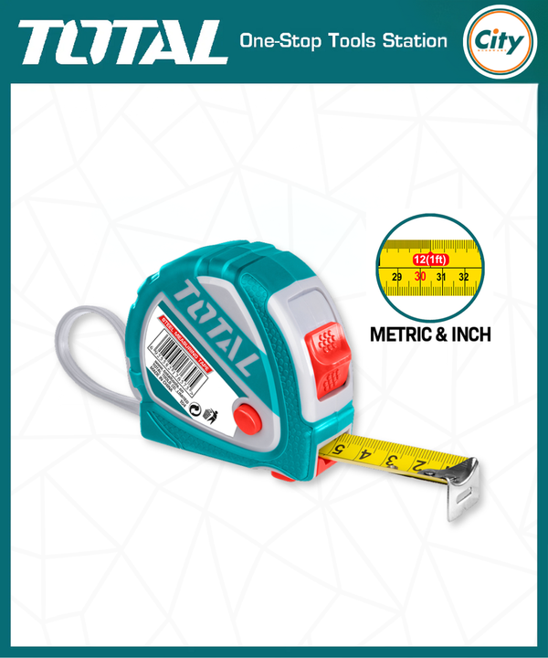৩ মিটার স্টিল টেপ Total Tools TMT126031
