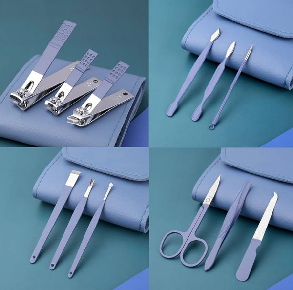 16 pcs Stainless Steel Nail Care Tools