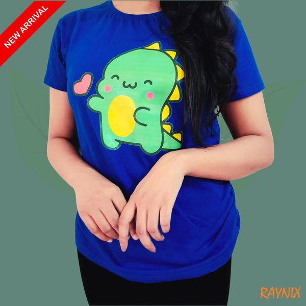 Cute Dinosaur Girls T-Shirt