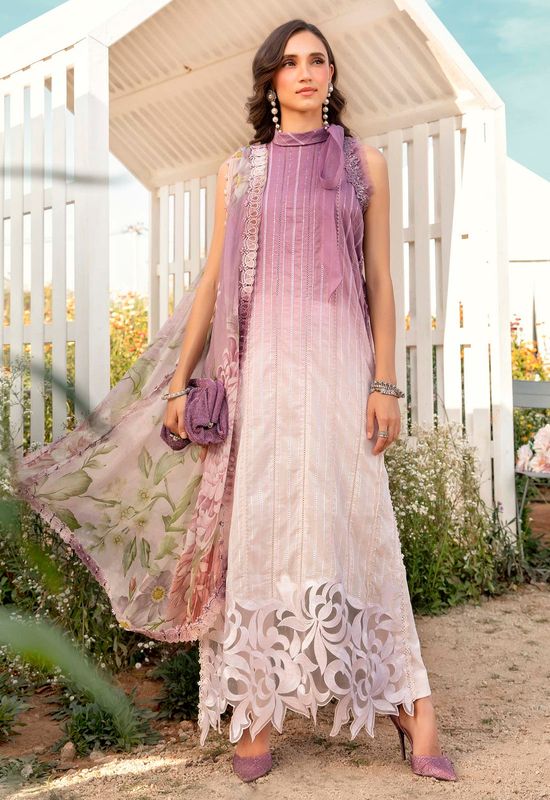 Printed Embroidered Lawn