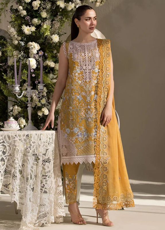 Printed Embroidered Lawn