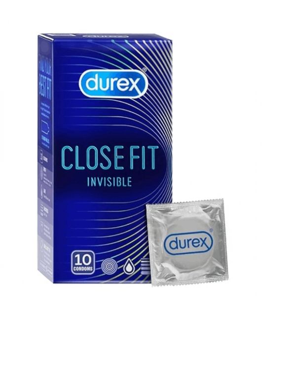 Durex Close Fit Invisible Condom 10pcs