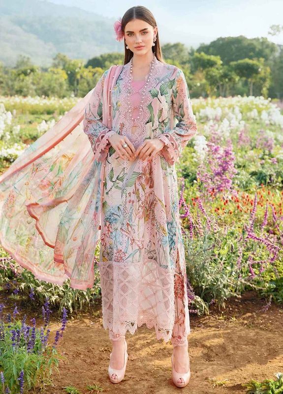 Printed Embroidered Lawn