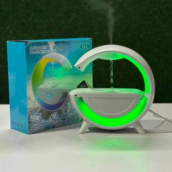 Y13 Multifunctional Humidifier Bluetooth Speaker with LED Light – 3-in-1 Smart Gadget