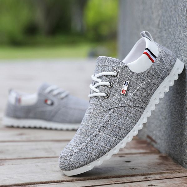 Men's Casual Beanie Shoes Canvas (GBD-NM-25025)