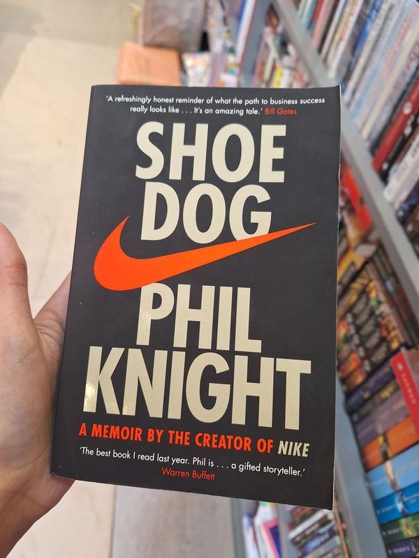 Shoe DogAuthor by Phil Knight