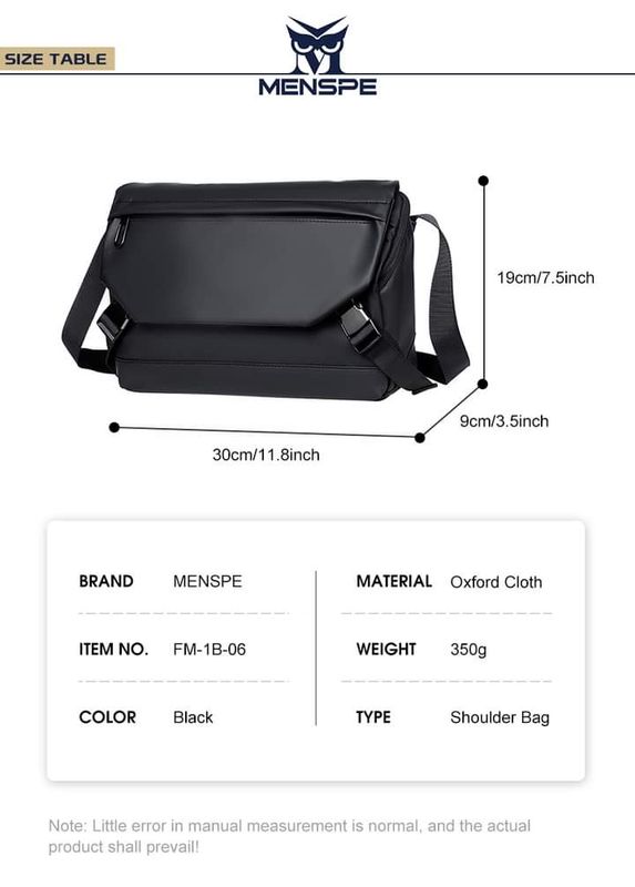 💥MENSPE Large Capacity Waterproof Chest Bag - Image 3